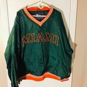Vintage Miami Hurricanes Pro Player Windbreaker